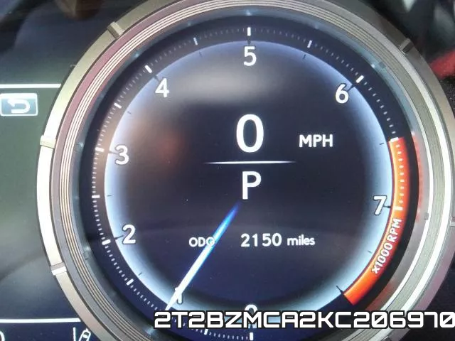 2T2BZMCA2KC206970 фото 9