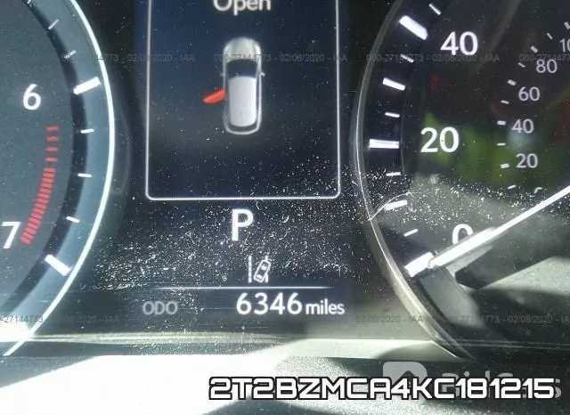 2T2BZMCA4KC181215 фото 8