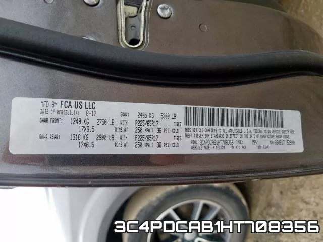 3C4PDCAB1HT708356 фото 2
