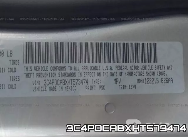 3C4PDCABXHT573474 фото 10