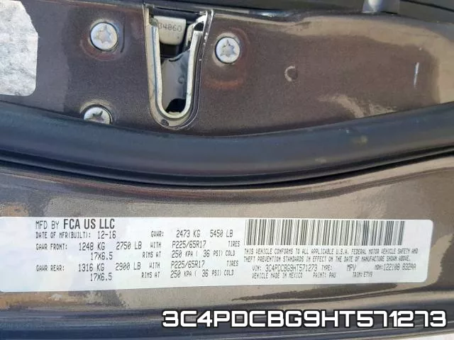 3C4PDCBG9HT571273 фото 2