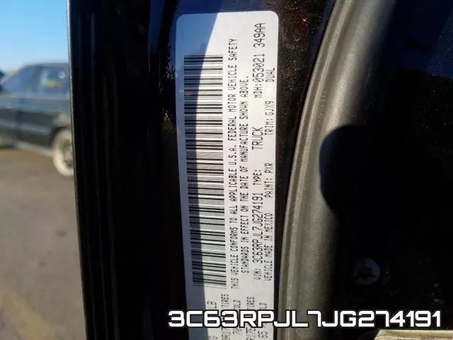 3C63RPJL7JG274191 фото 2