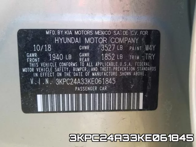 3KPC24A33KE061845 фото 2