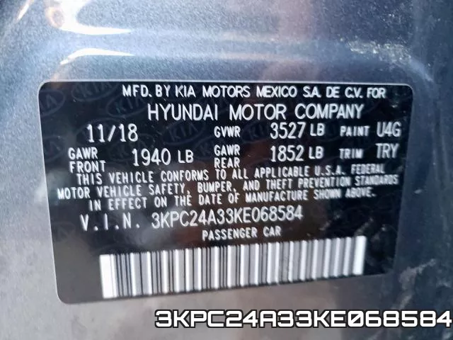3KPC24A33KE068584 фото 2