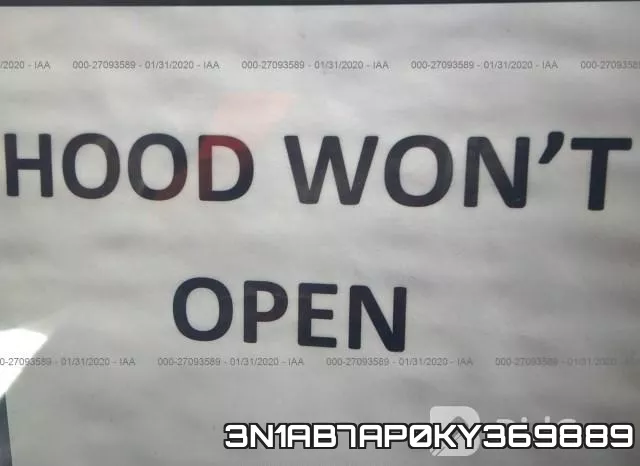 3N1AB7AP0KY369889 фото 2