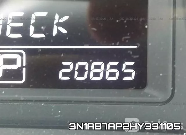 3N1AB7AP2HY331105 фото 8