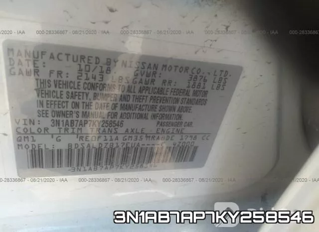 3N1AB7AP7KY258546 фото 10