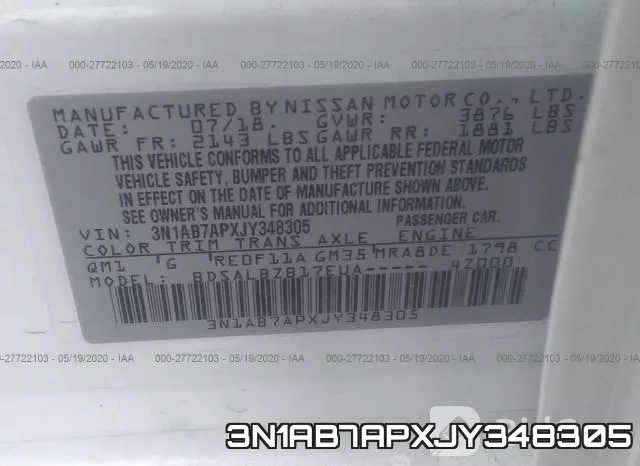 3N1AB7APXJY348305 фото 9