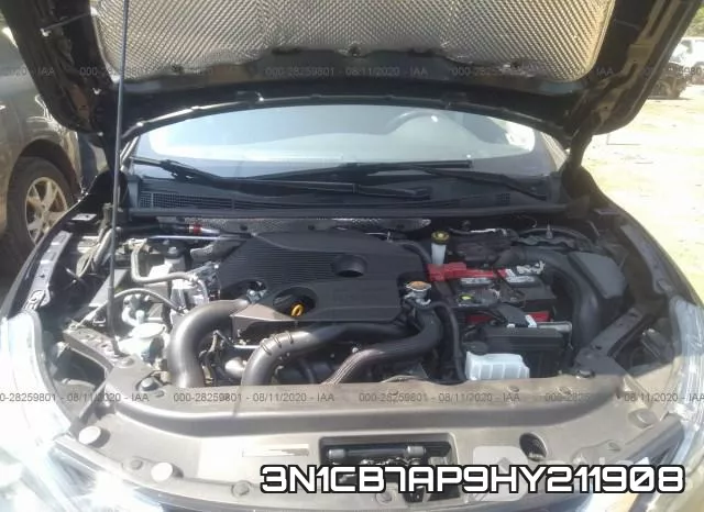 3N1CB7AP9HY211908 фото 2