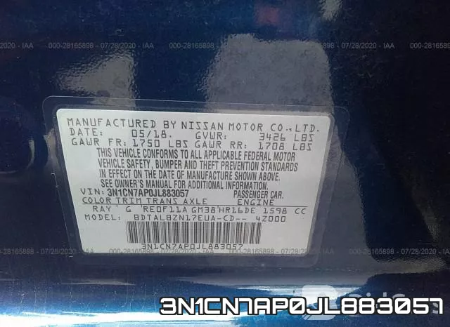 3N1CN7AP0JL883057 фото 10