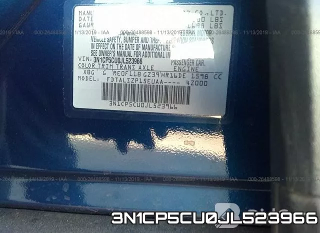 3N1CP5CU0JL523966 фото 10