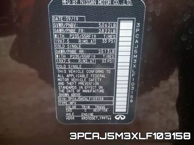 3PCAJ5M3XLF103158 фото 2