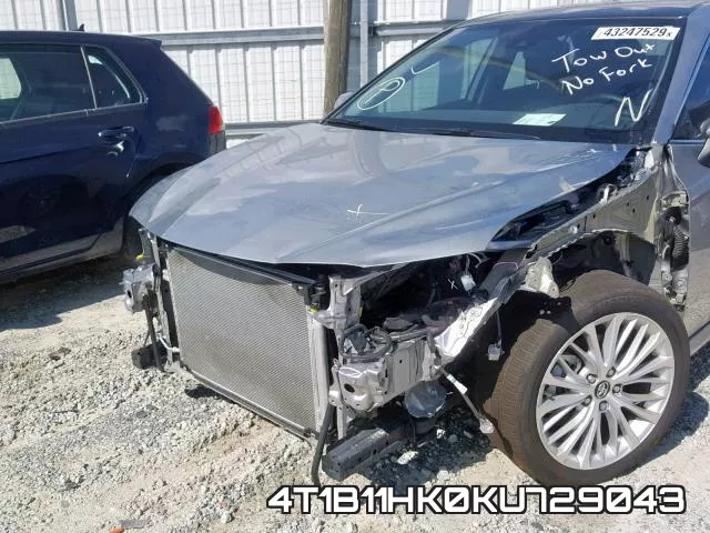4T1B11HK0KU729043 фото 10