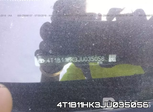 4T1B11HK3JU035056 фото 10