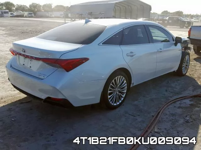 4T1B21FB0KU009094 фото 5