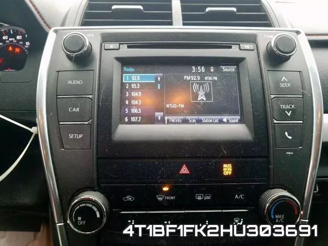 4T1BF1FK2HU303691 фото 10