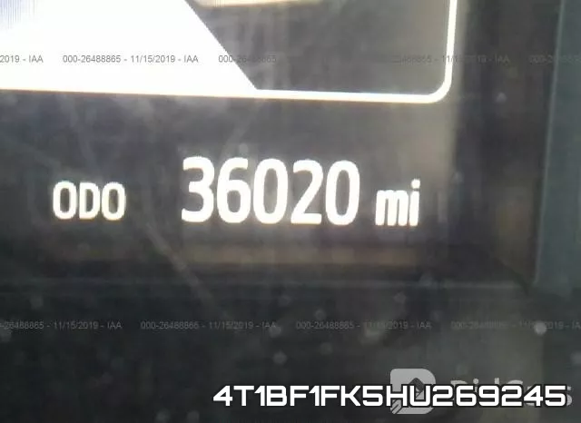 4T1BF1FK5HU269245 фото 8