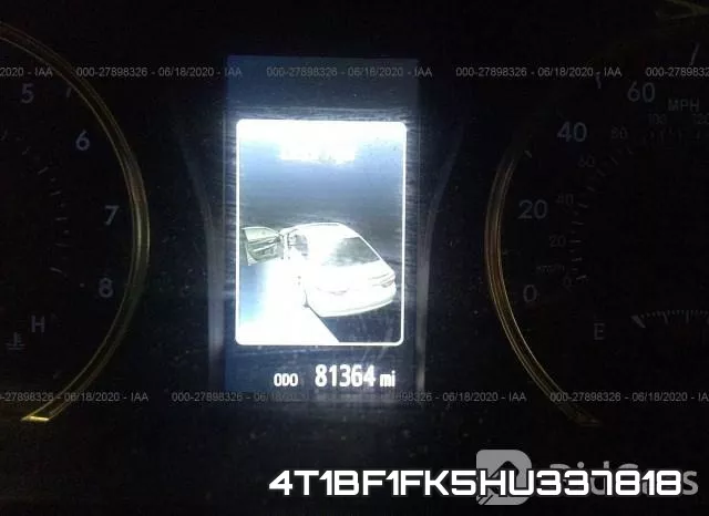 4T1BF1FK5HU337818 фото 8