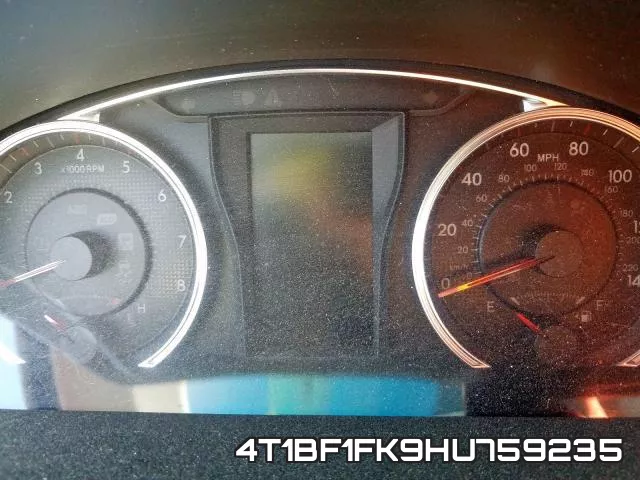 4T1BF1FK9HU759235 фото 9