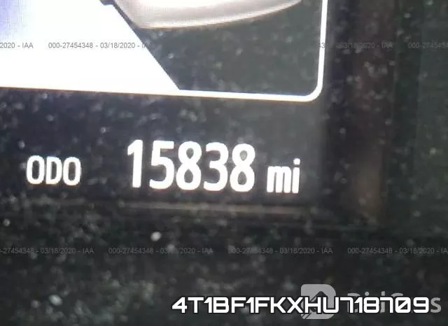 4T1BF1FKXHU718709 фото 8