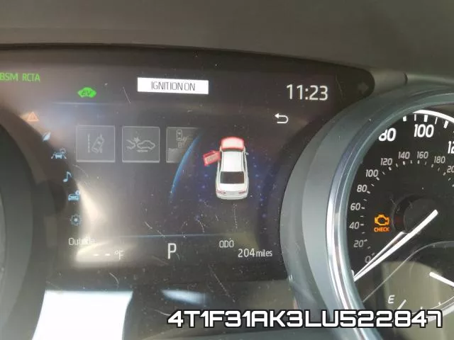4T1F31AK3LU522847 фото 9