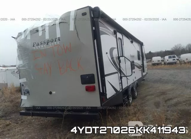 4YDT27026KK411943 фото 5