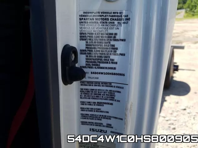 54DC4W1C0HS800905 фото 2