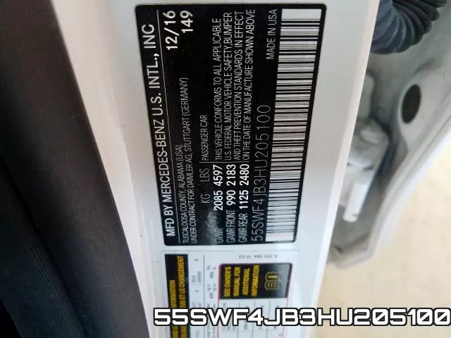 55SWF4JB3HU205100 фото 2