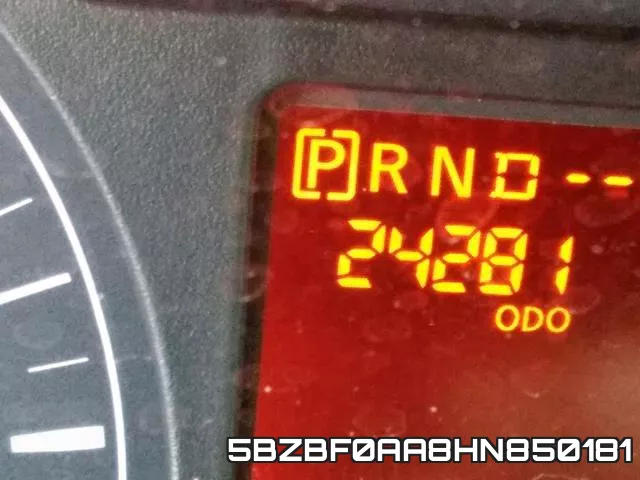 5BZBF0AA8HN850181 фото 9