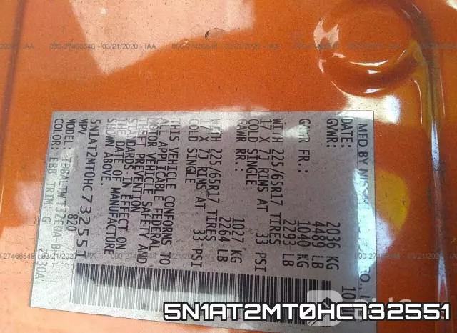 5N1AT2MT0HC732551 фото 10