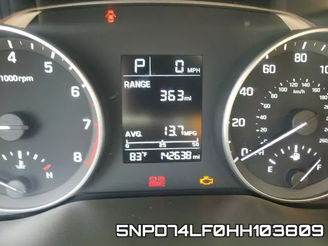 5NPD74LF0HH103809 фото 9