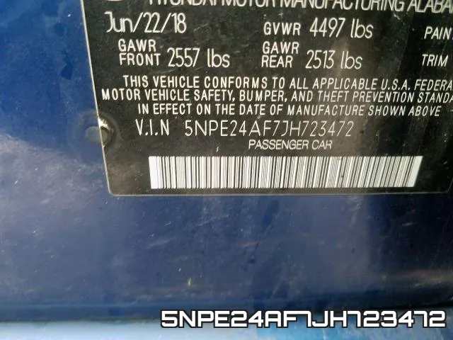 5NPE24AF7JH723472 фото 2