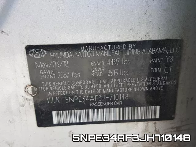 5NPE34AF3JH710148 фото 2