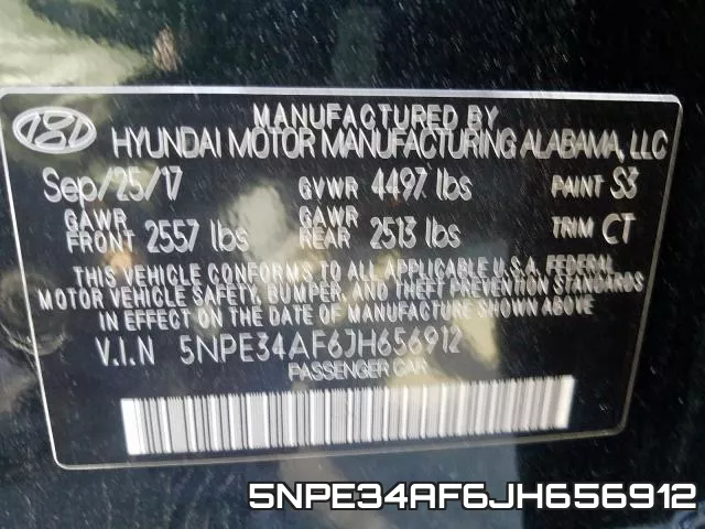 5NPE34AF6JH656912 фото 2