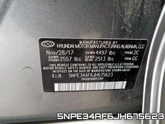 5NPE34AF6JH675623 фото 2