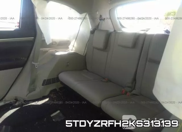 5TDYZRFH2KS313139 фото 9