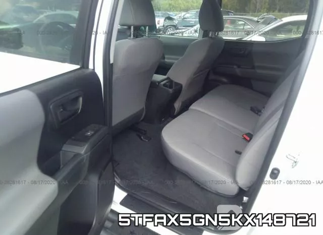 5TFAX5GN5KX148721 фото 9