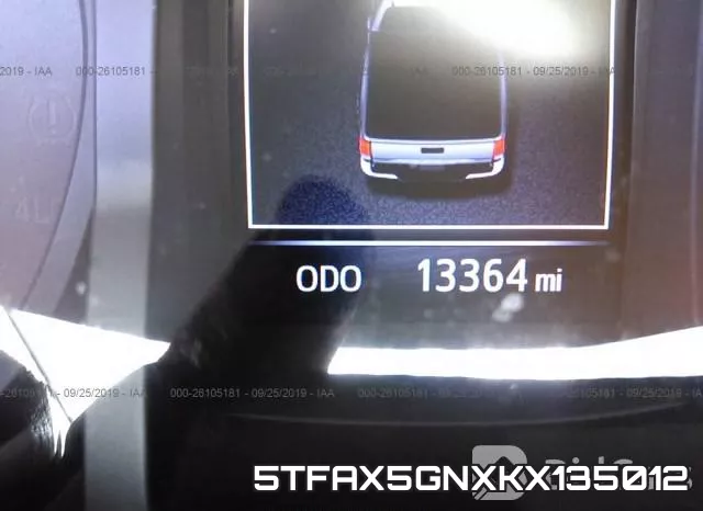5TFAX5GNXKX135012 фото 8