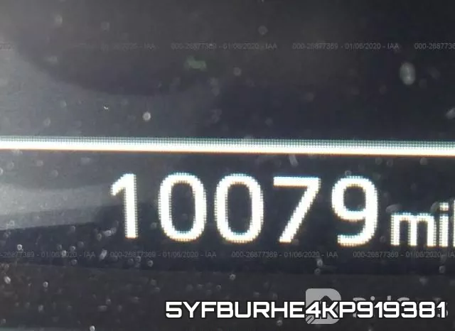 5YFBURHE4KP919381 фото 8