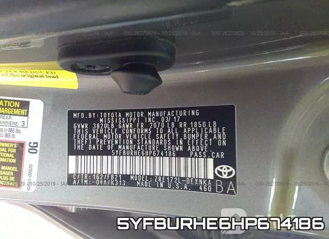 5YFBURHE6HP674186 фото 10