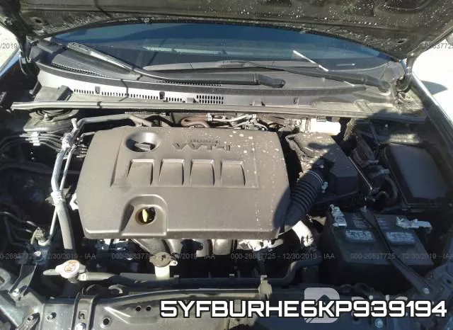 5YFBURHE6KP939194 фото 2
