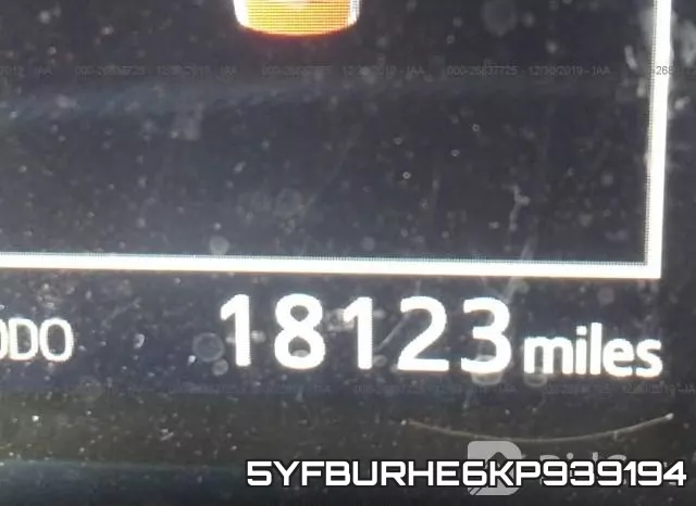 5YFBURHE6KP939194 фото 8