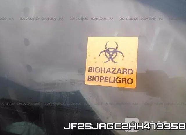 JF2SJAGC2HH473358 фото 8