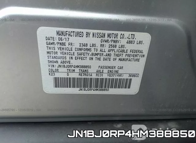 JN1BJ0RP4HM388850 фото 10
