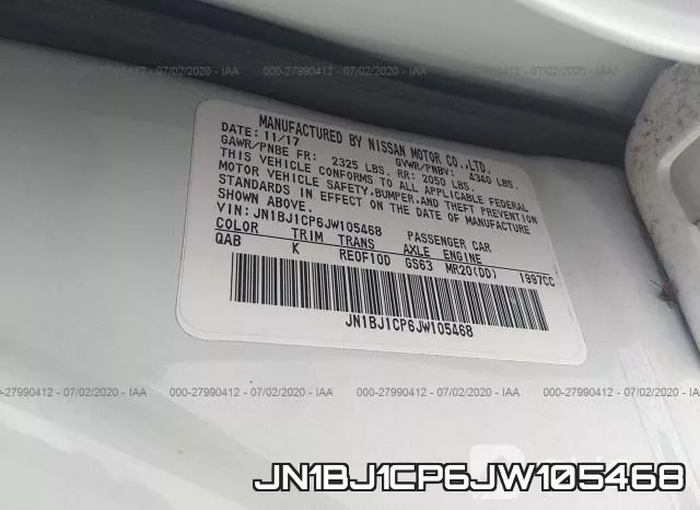 JN1BJ1CP6JW105468 фото 10