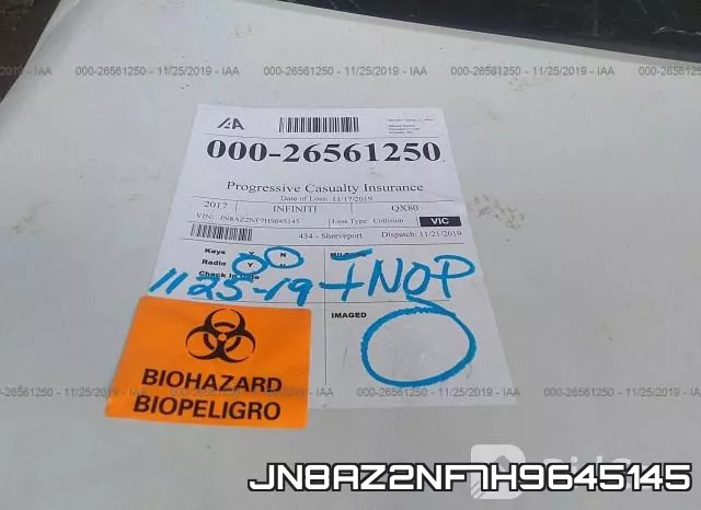 JN8AZ2NF7H9645145 фото 8