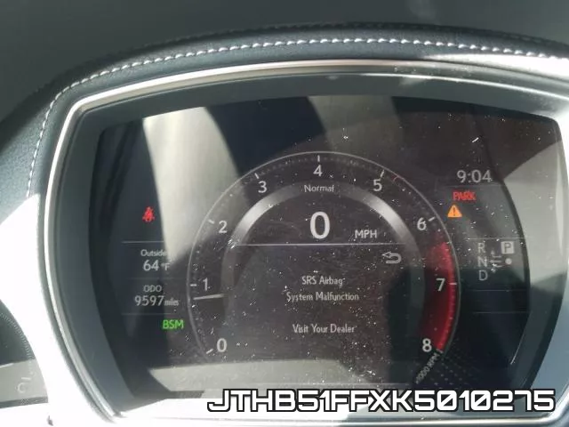 JTHB51FFXK5010275 фото 9