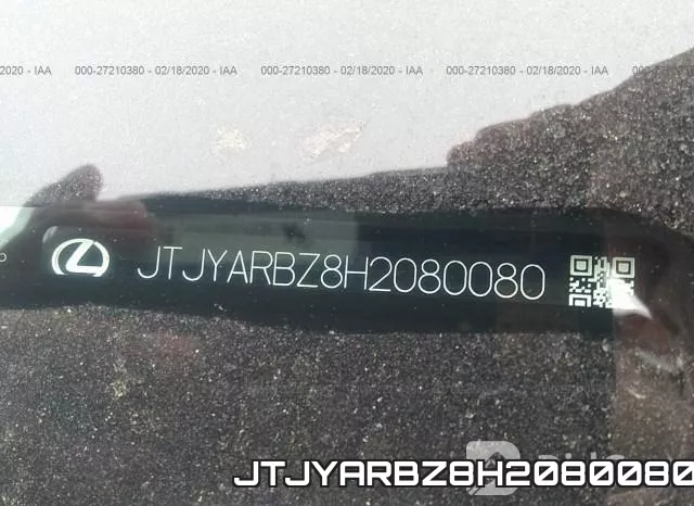 JTJYARBZ8H2080080 фото 10