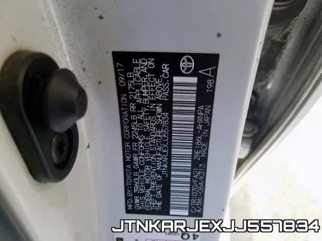 JTNKARJEXJJ557834 фото 2