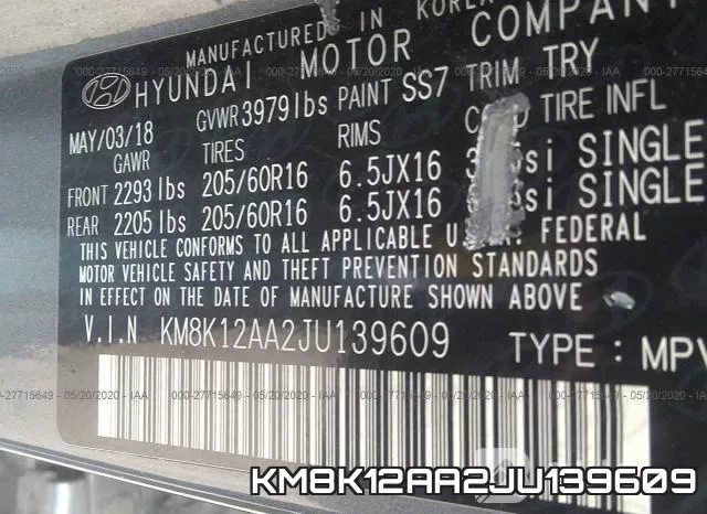KM8K12AA2JU139609 фото 10